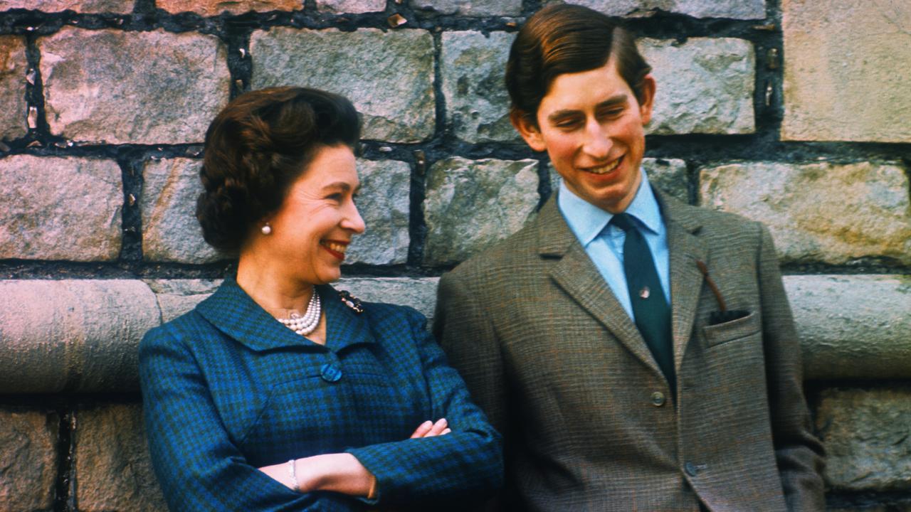 Prince Charles and Queen Elizabeth are pictured at their Windsor home. Picture: Pool/File photo