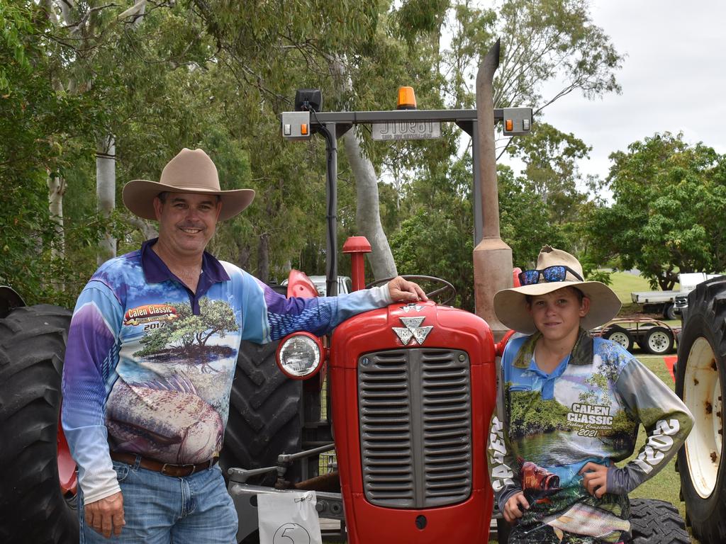 John Bennett and Jack Bennett at St Helens Australia Day Celebration, January 26, 2022. Picture: Madeleine Graham