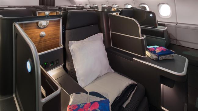 Qantas' refreshed Business Class offering on its Airbus A380s