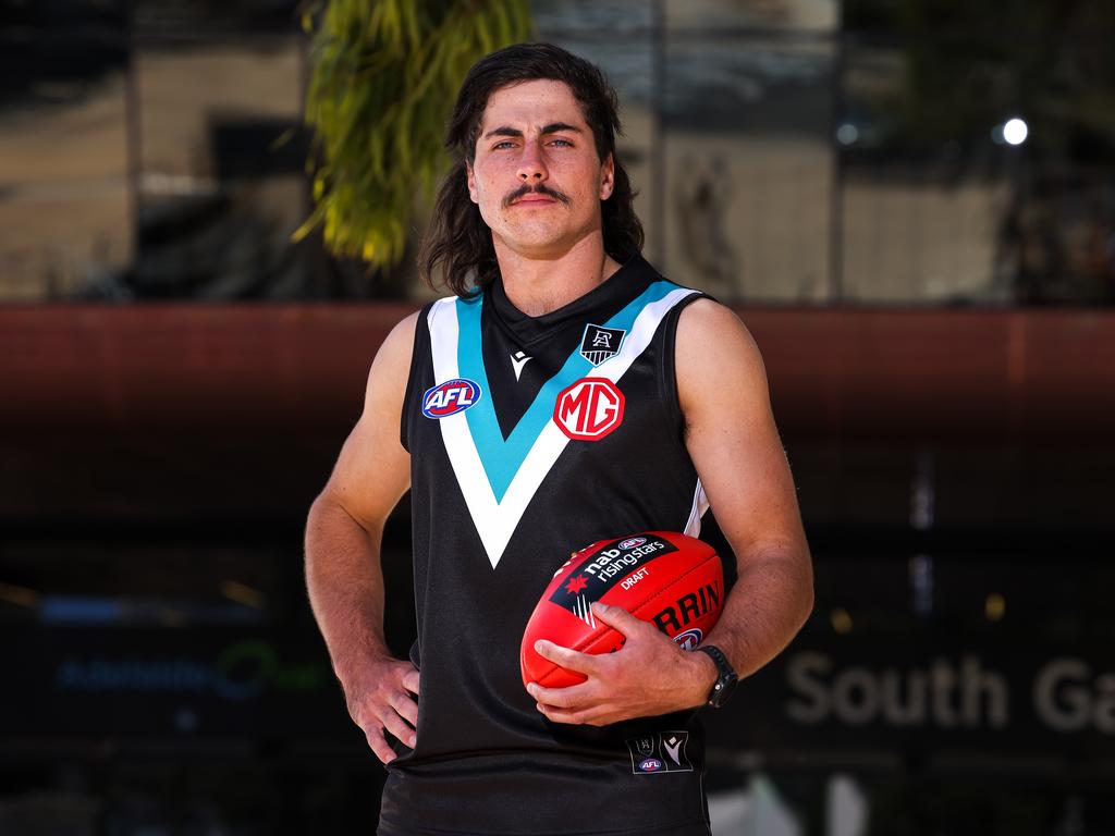 Lachie Jones has slotted straight into Port Adelaide’s backline. Picture: Daniel Kalisz/Getty Images