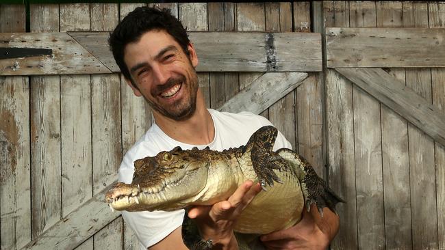 Josh Cox, who owns Crunch the Crocodile, is about to appear on the Bachelorette.