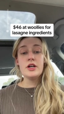 Woolies customer erupts at $46 receipt for single meal shop