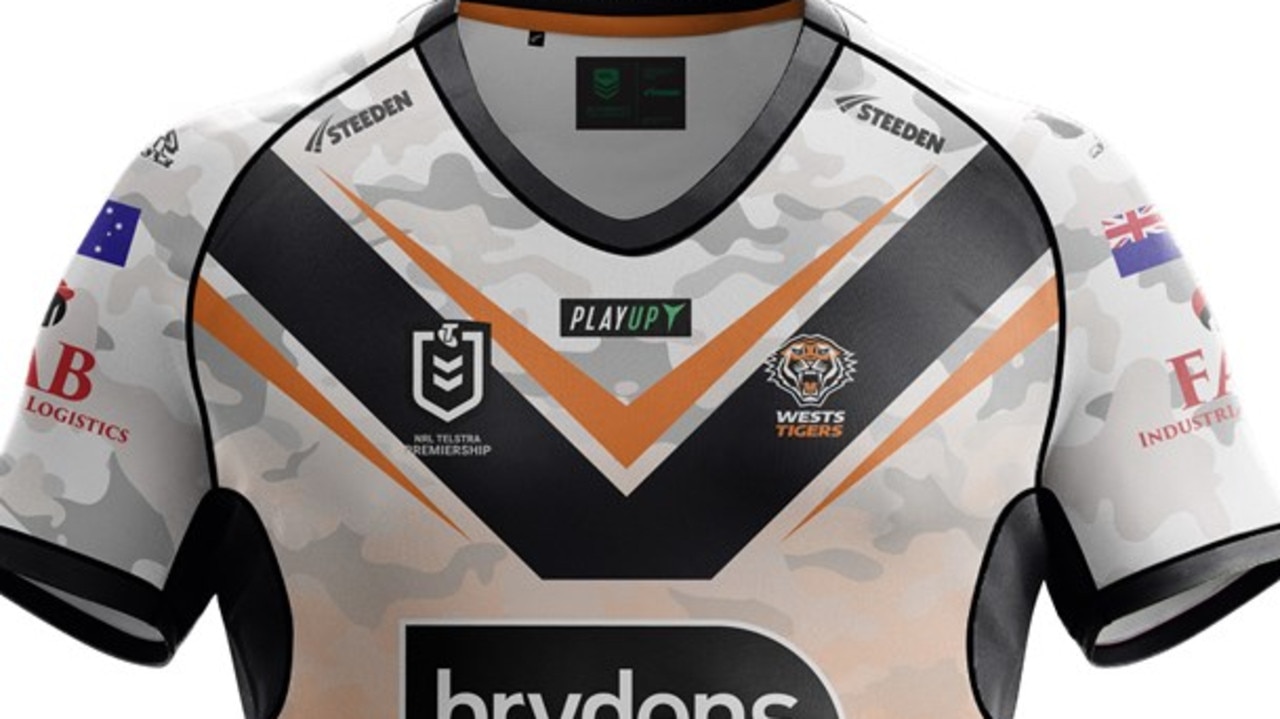 NRL 2023: Wests Tigers reveal redesigned ANZAC Round jersey after shambolic  blunder