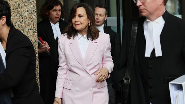 Lisa Wilkinson at the Federal Court in Sydney. Picture: NCA NewsWire / David Swift