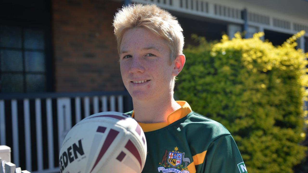 Dearden played Australian Schoolboys. Photo Chris Lees / Daily Mercury