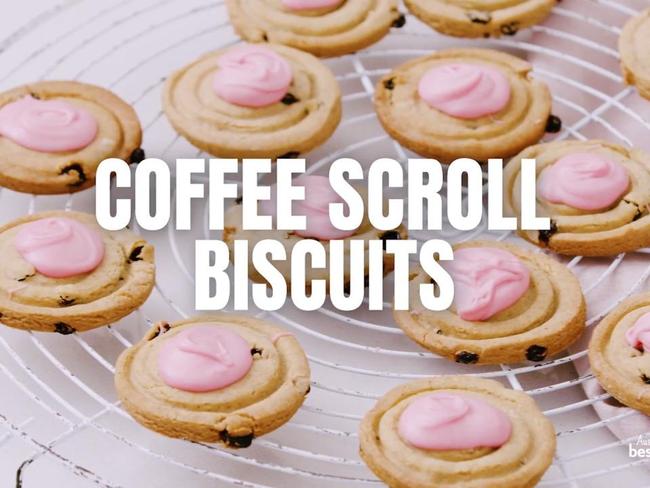 Coffee Scroll Biscuits