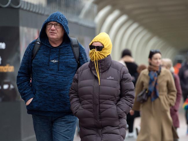 Mr Efron said Thursday’s overnight low was just above the coldest morning of the year. Picture: Nicki Connolly