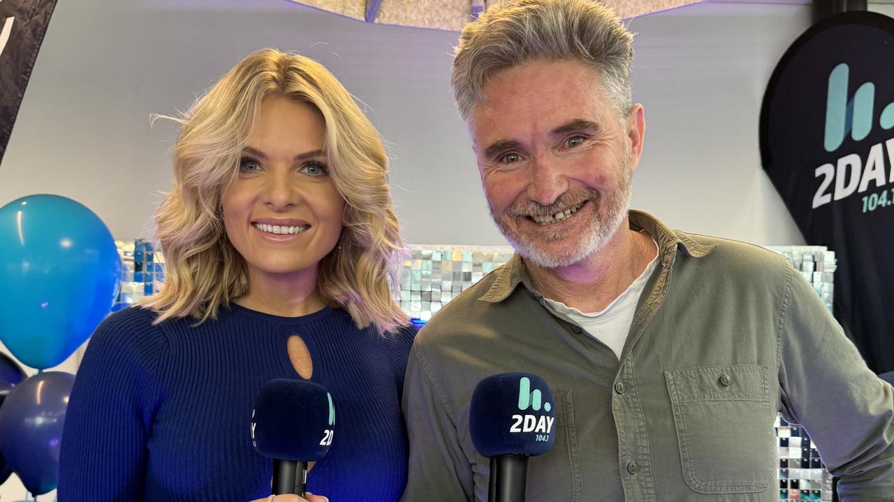 Dave Hughes and Erin Molan. Photo: Supplied,