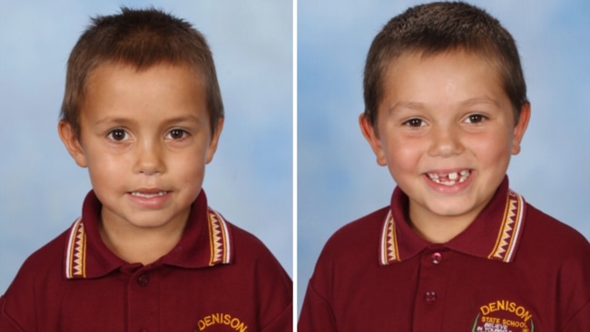 Sheldon and Shane Shorey’s last ever school photographs. Picture: Facebook