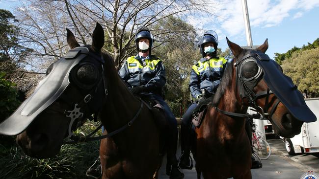 NSW Police conduct a high-visibility operation across Sydney and surrounding suburbs today. Picture: NSW Police