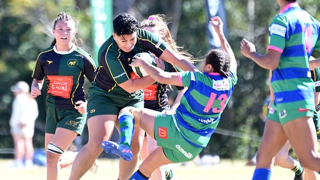 GPS V Wests women's rugby union Saturday June 24, 2023. Picture, John Gass