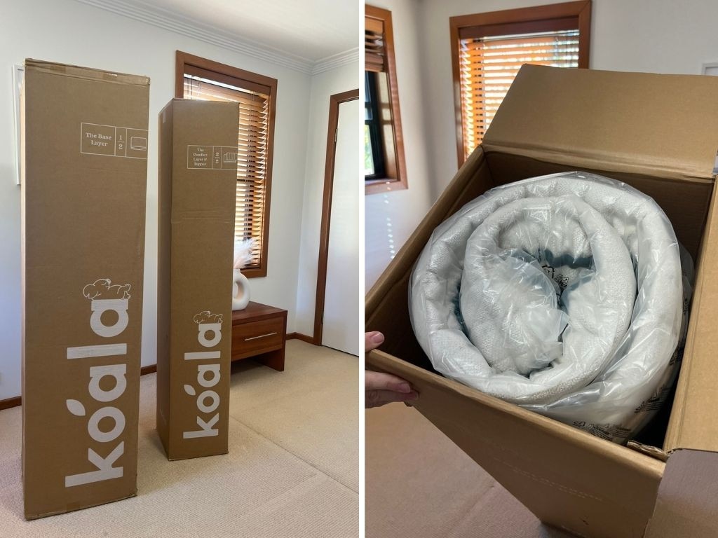 We review the Koala Luxe Mattress. Picture: Marina Tatas