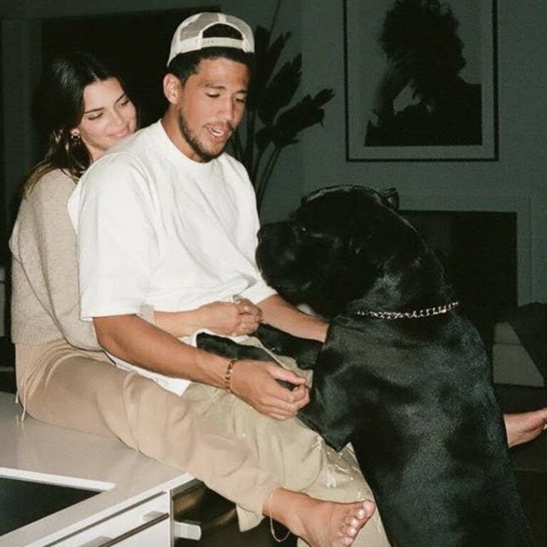 Kendall and basketball player Devin Booker went official on Instagram. Picture: KendallJenner/Instagram