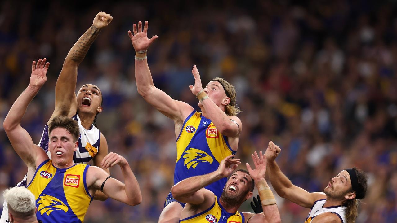 Reid is an excitement machine in his first season. (Photo by Will Russell/AFL Photos via Getty Images)