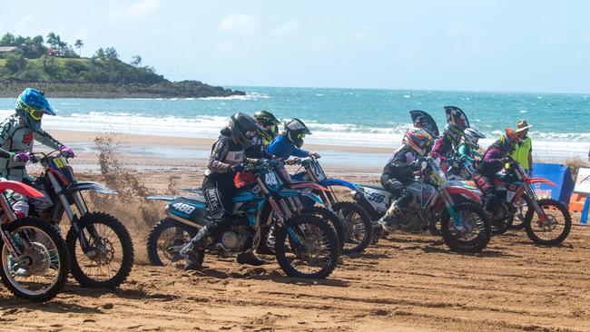 Motorcycle Beach Races at Grasstree Beach Sunday 27 August 2023 Picture: Michaela Harlow
