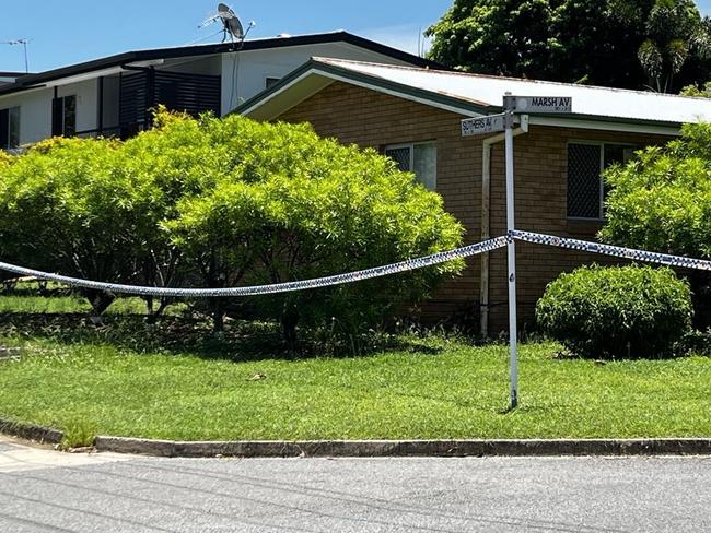 Police have set up a crime scene at a home on the corner of Marsh Ave and Suthers Ave in Frenchville after a man was found dead.