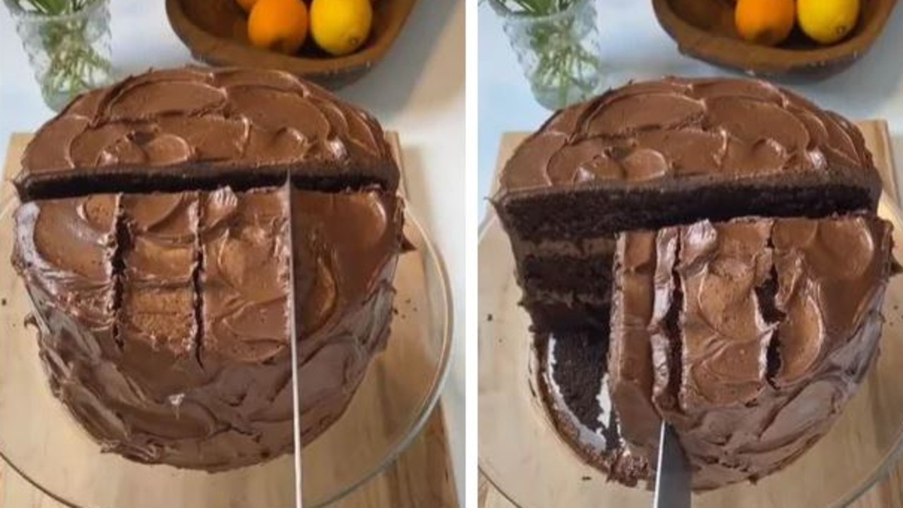 how-to-cut-birthday-cake-using-a-wine-glass-not-a-knife-tiktok-video