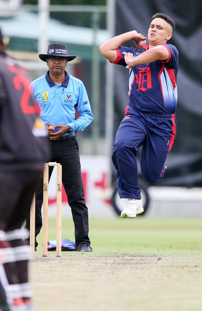 Matthew Wilson took almost 30 wickets for the Panthers. Picture: George Sal