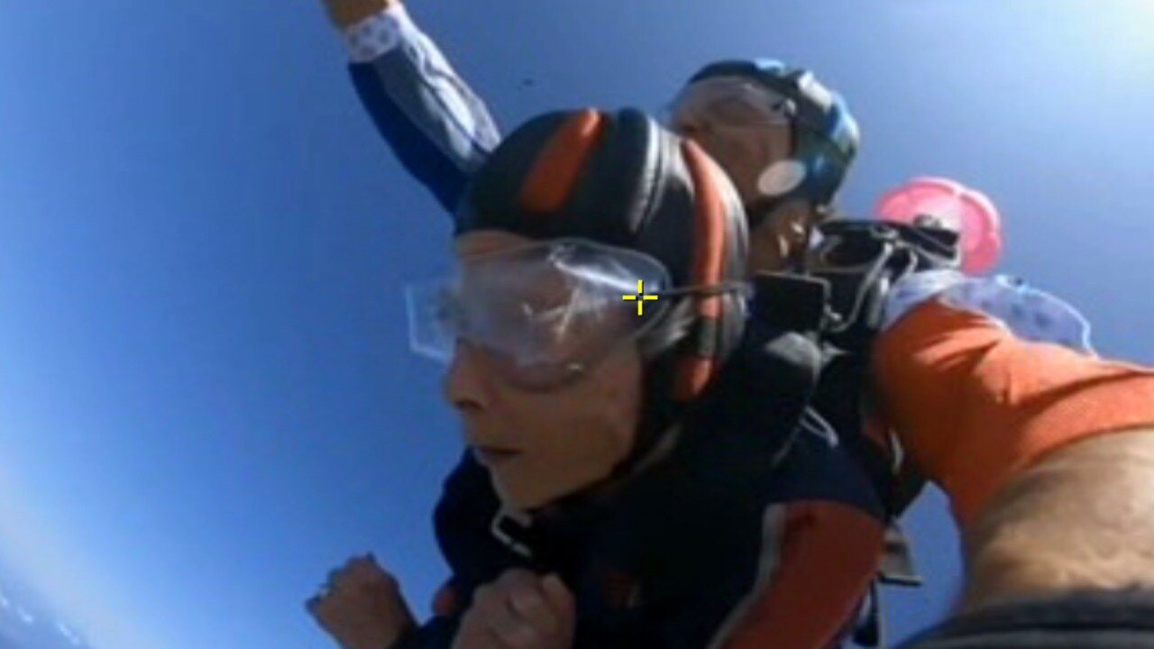 103-year-old woman breaks skydiving record