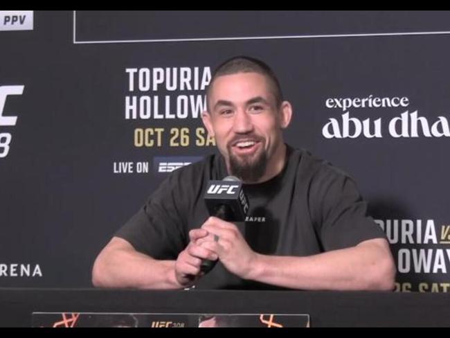 Russian media has Whittaker in stitches