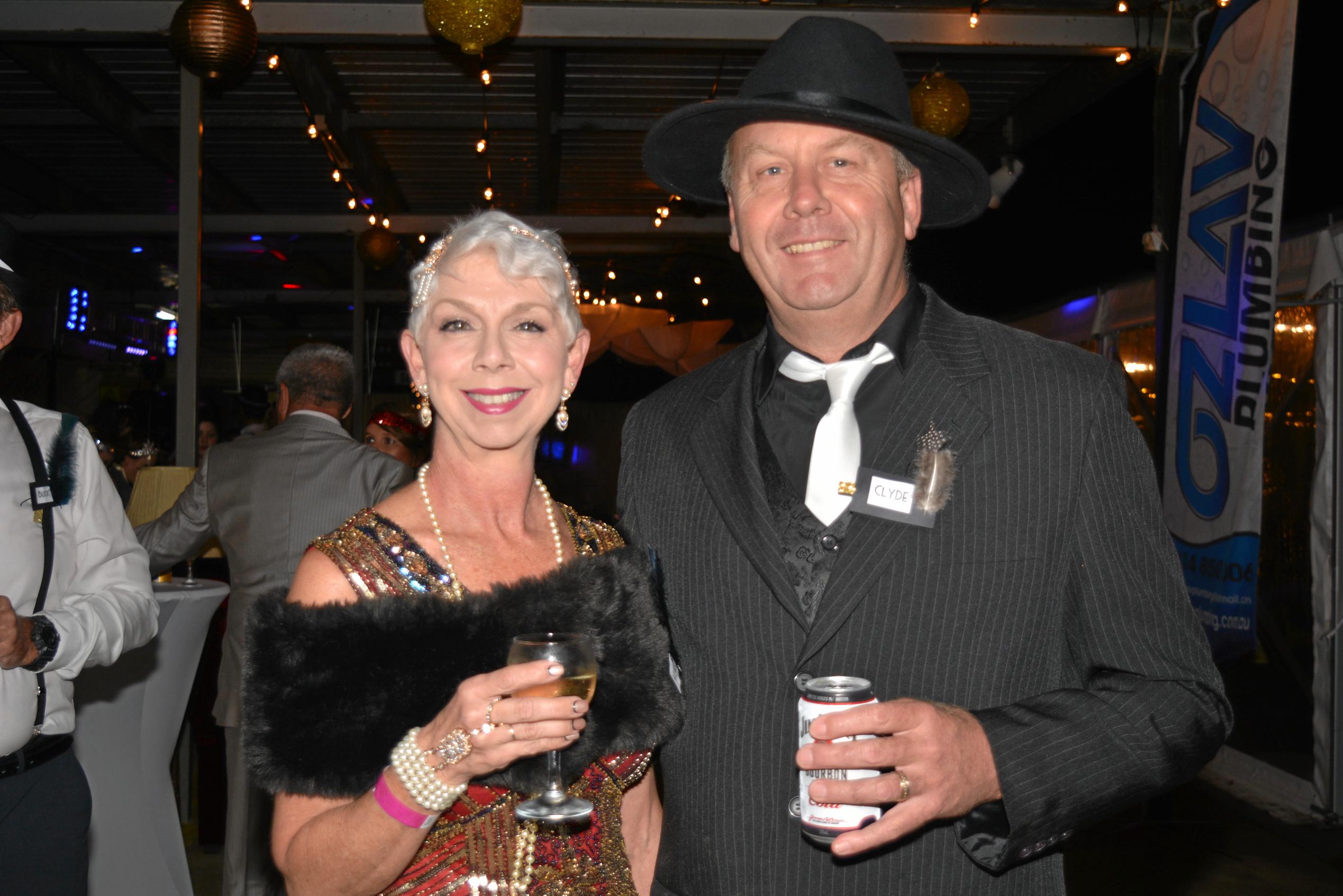 Gatton, Gatsby Fundraiser for Brooke Kirkwood, Melinda and Peter Schulte. Picture: Meg Bolton