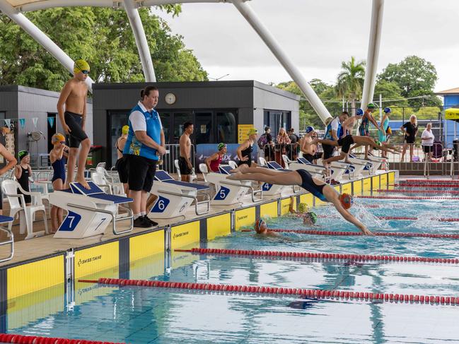 2025 NT Swimming Championships. Picture: Pema Tamang Pakhrin