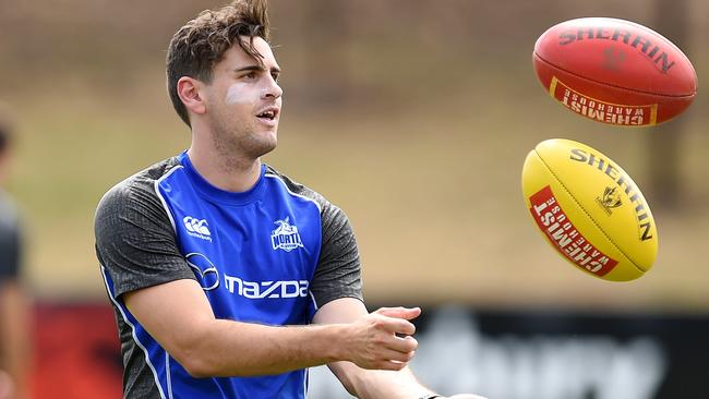 Paul Ahern is yet to play a senior game in three AFL seasons. Picture: David Smith