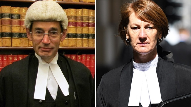 An extraordinary letter from Geoffrey Nettle, left, to DPP Kerri Judd KC has exposed the depth of animosity between the powerful legal figures. Picture: Supplied/AAP