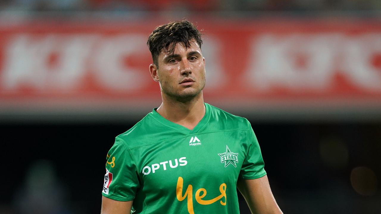 Marcus Stoinis was fined for a homophobic slur at a Big Bash rival.