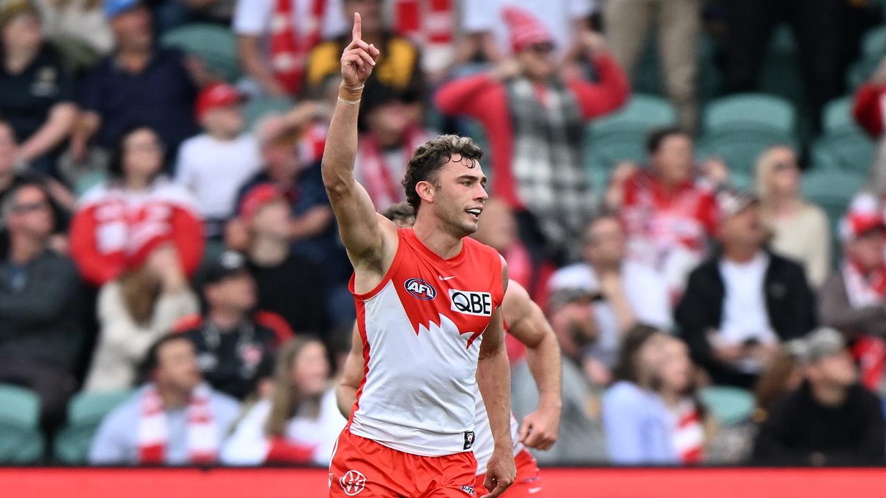 Will Hayward’s become an important cog in the Swans’ forward line. Picture: Getty Images