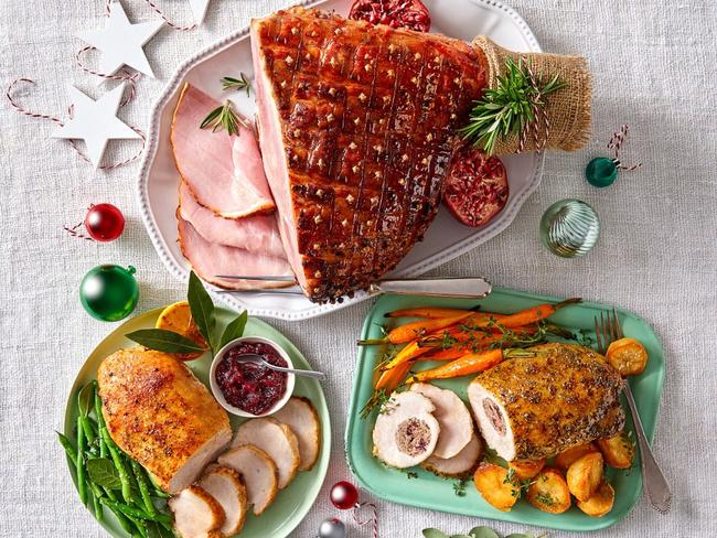 Woolworths Christmas Hams . Picture: Supplied