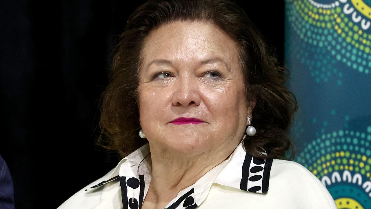 Australia’s richest person Gina Rinehart. Picture: David Gray / AFP