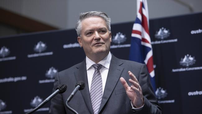 Mathias Cormann faces another wait of up to a month as a fifth round of consultations failed to decide a clear winner for the OECD’s top job. Picture: Gary Ramage