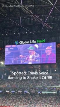 Travis Kelce dances to Shake It Off in adorable footage