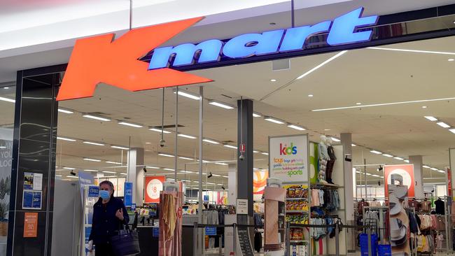 Kmart stock levels are still low. Picture: Bianca De Marchi/NCA NewsWire