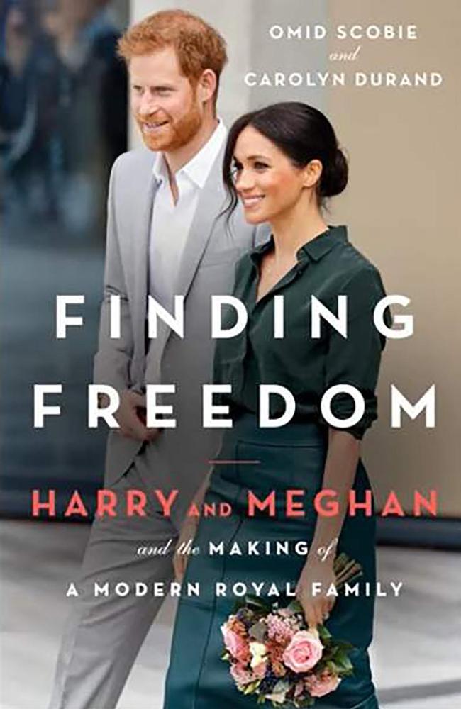 Finding Freedom: Harry and Meghan and the Making of A Modern Royal Family by Omid Scobie and Carolyn Durand was released today. Picture: Supplied.