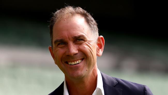 Former Australian cricket coach Justin Langer has signed a deal with Channel 7. Picture: Jonathan DiMaggio/Getty Images