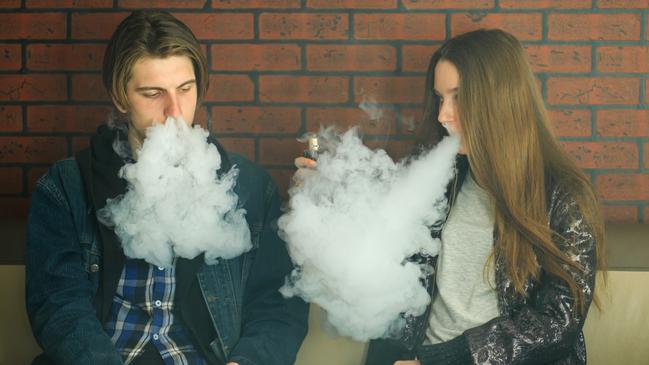 No one doubt vaping is bad for you, but the reality is vapes are out there. Picture: iStock