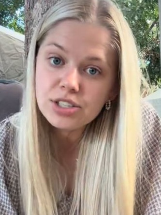 Lexi, 26, is a mother of two who ran her own hairdressing business for seven years. Picture: TikTok/themumbudget