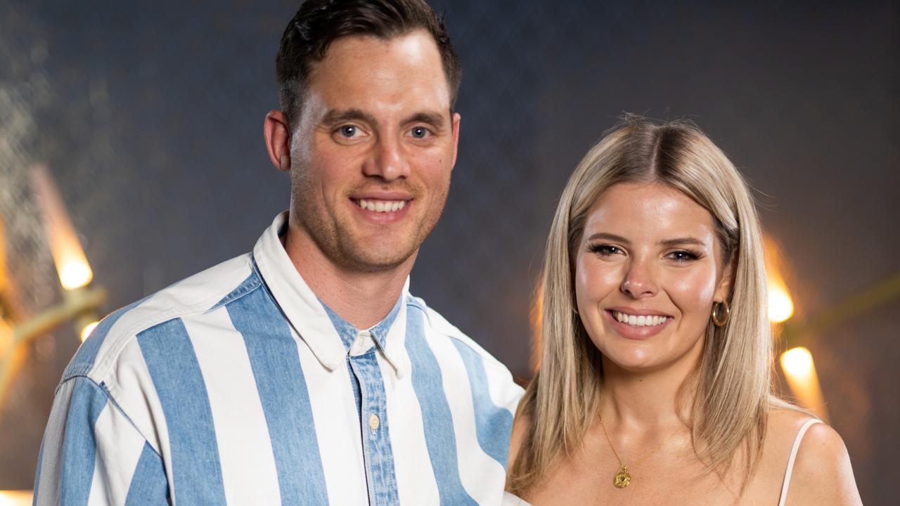 Olivia is ‘married’ to Jackson Lonie on the experiment. Picture: Supplied
