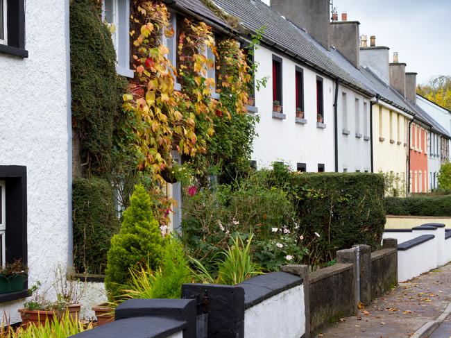 A streetscape in Westport, Ireland. image: iStock