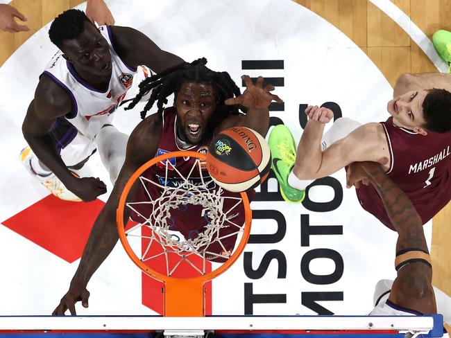 Montrezl Harrell filled up the stat sheet against the Kings. Picture: Getty