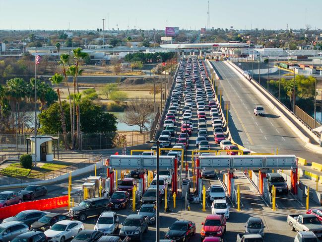 Mexico’s President has vowed to send 10,000 National Guard soldiers to the US-Mexico border. Picture: Getty Images via AFP