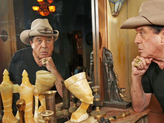 Ian "Molly" Meldrum at his home. Picture Bruce Magilton