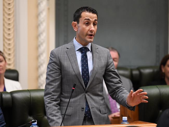 Queensland Leader of the Opposition David Crisafulli wants more investment to build trunk infrastructure and new homes. Picture: NCA NewsWire / Dan Peled