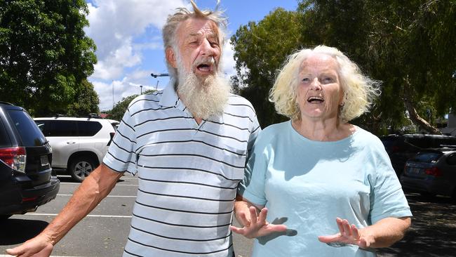 Fred and Marianne Melnikas from Tweed Heads. Picture John Gass.