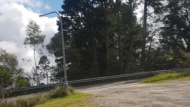 The access road to the proposed residential apartment building site. Picture: Isabell Petrinic