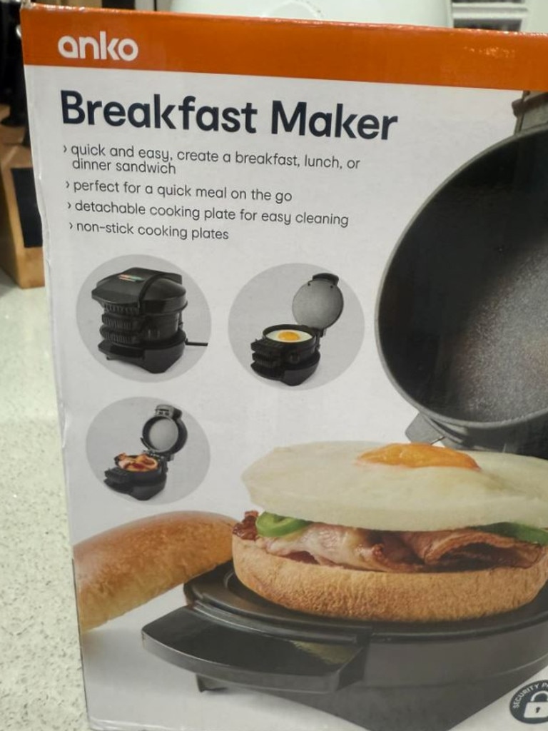 Another similar Kmart item, the $29 Breakfast Maker, went viral in the last week. Picture: Facebook/KmartMums