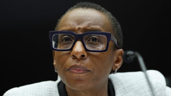 Claudine Gay was pilloried after her appearance before a congressional committee in December. Picture: Getty Images/AFP