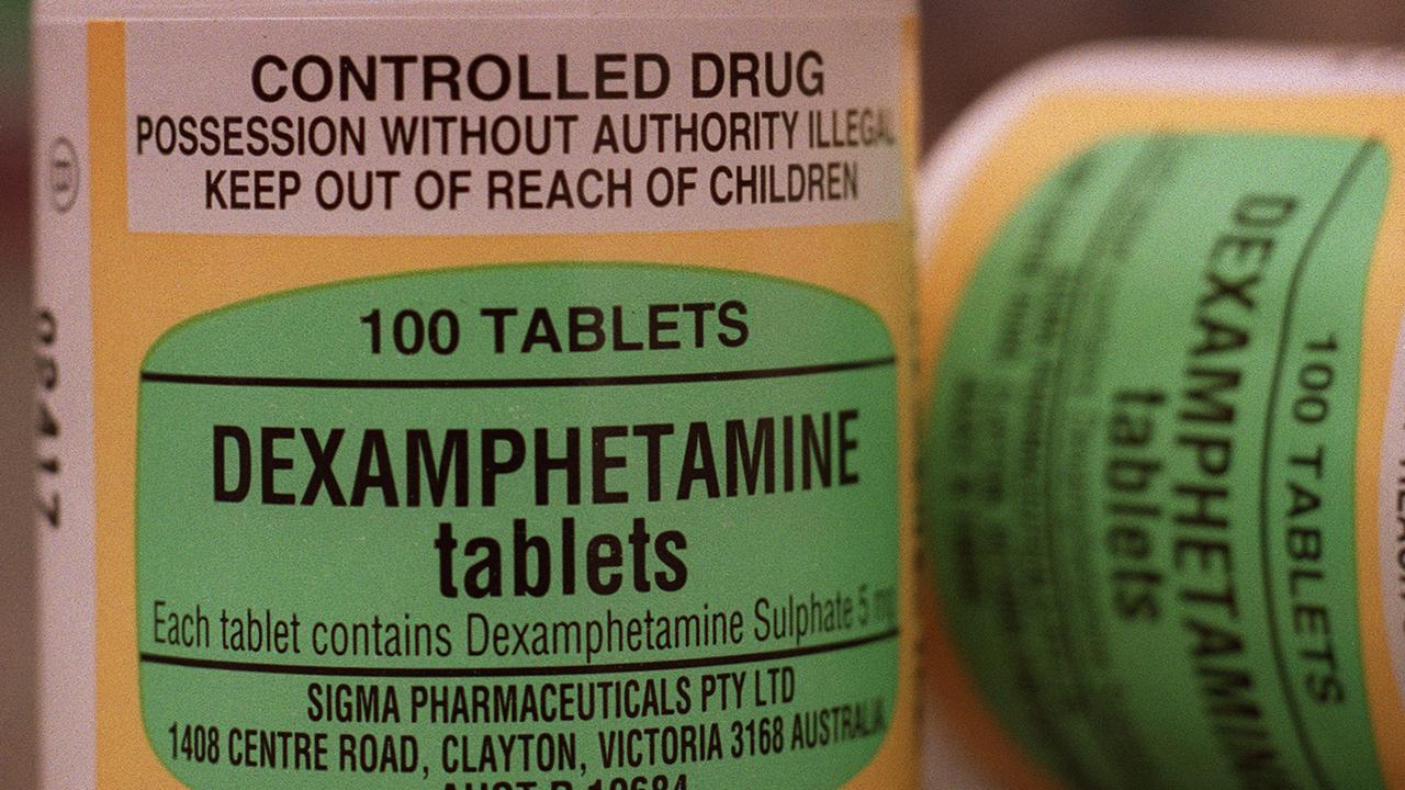 Dexamphetamine is a controlled drug. Picture: Stewart Allen